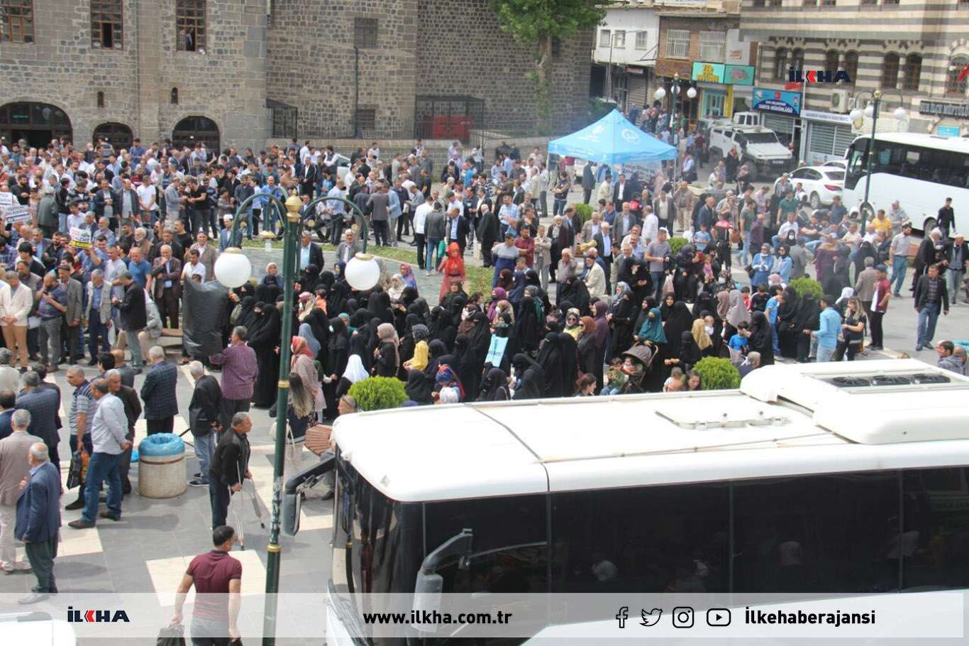 Thousands protest in Turkey against israeli atrocities in Palestine